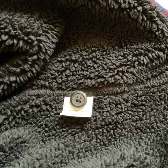 Berkley Jensen Sherpa Lined Mens Shacket - Picture 5 of 5